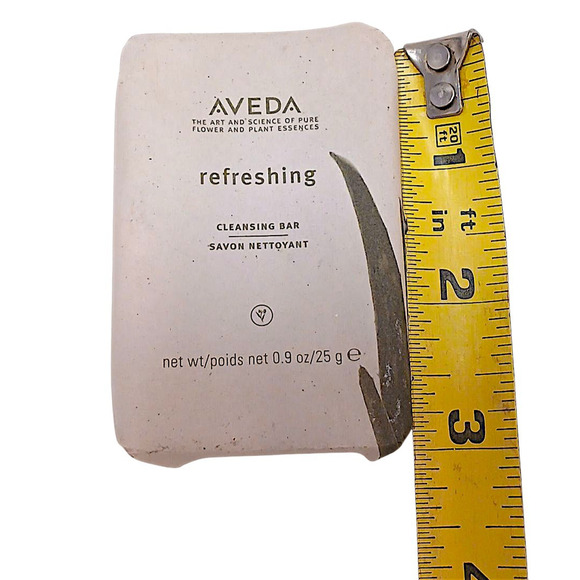 2pc AVEDA Refreshing Cleansing Bar Soap .9 oz 25g Lot of 2 Travel Guest Size - Picture 3 of 4